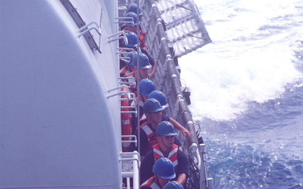 CGC MIDGETT'S DEPLOYMENT W/USS CONSTELLATION