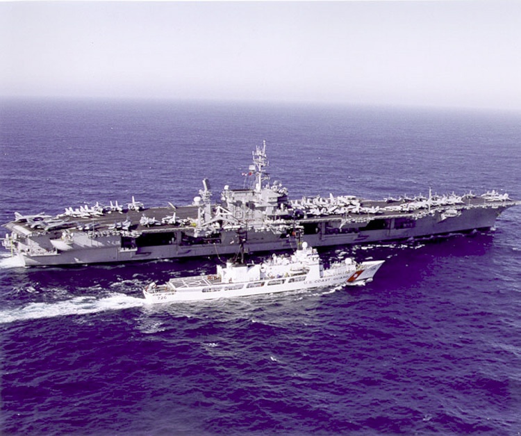 CGC MIDGETT'S DEPLOYMENT W/USS CONSTELLATION