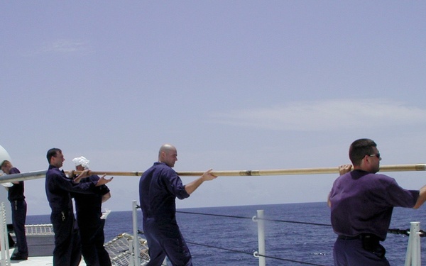 CGC MIDGETT'S DEPLOYMENT W/USS CONSTELLATION
