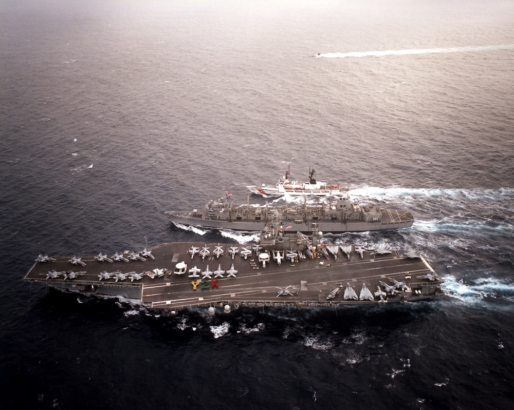 CGC MIDGETT'S DEPLOYMENT W/USS CONSTELLATION