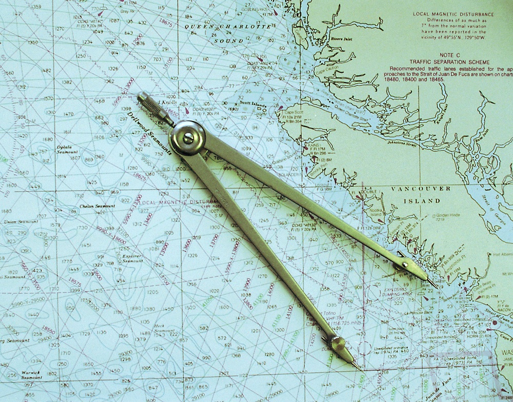 navigation chart divider