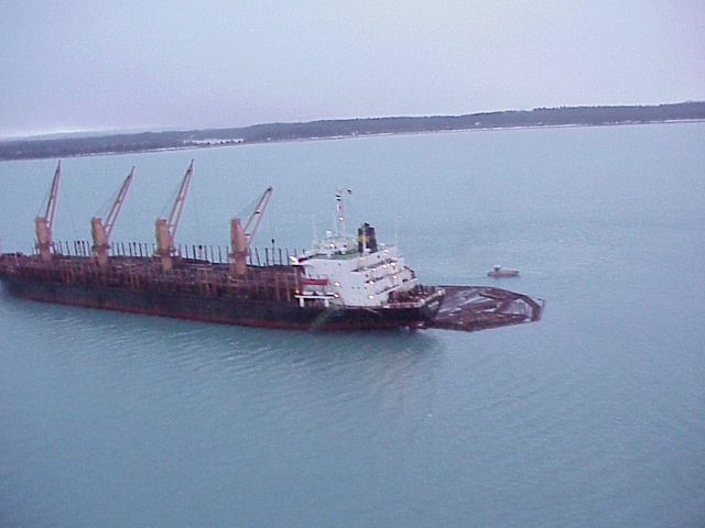 M/V PACSUN GROUNDING