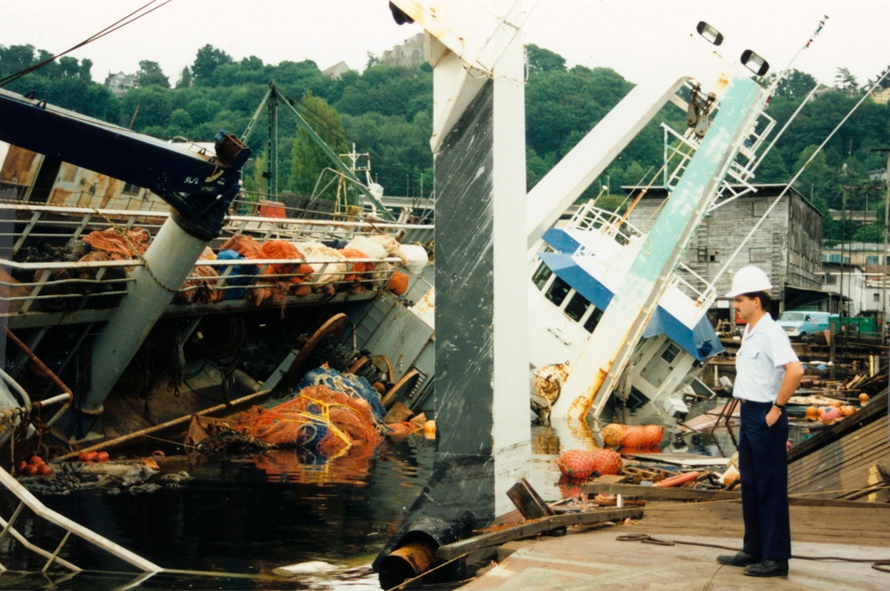 DRY DOCK COLLAPSE