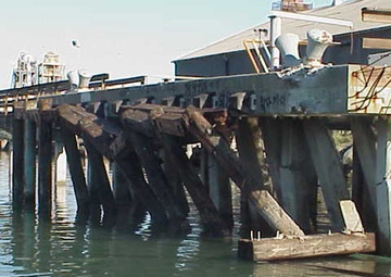PIER DAMAGE
