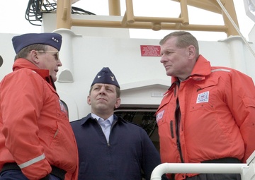 CONGRESSMAN EDWARD L. SCHROCK VISIT