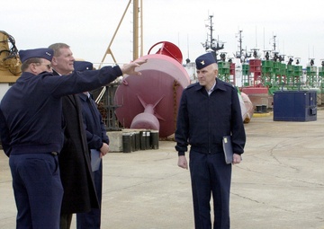 CONGRESSMAN EDWARD L. SCHROCK VISIT