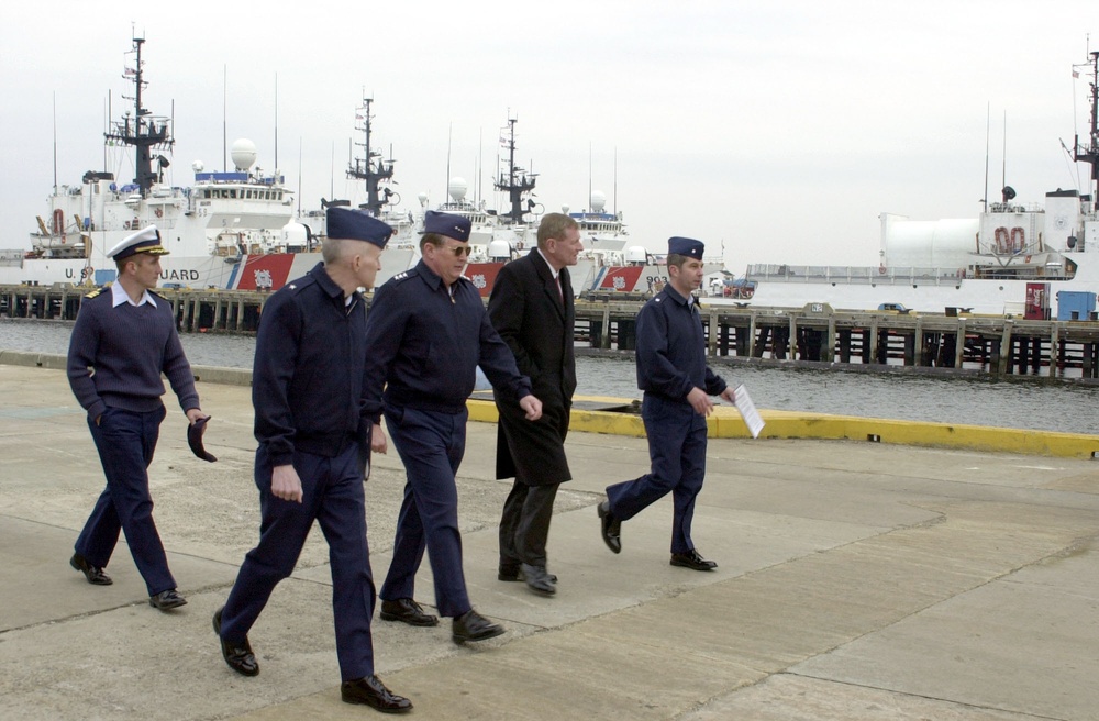 CONGRESSMAN EDWARD L. SCHROCK VISIT