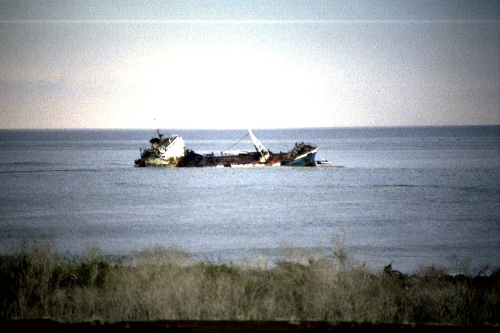 GALAPAGOS ISLAND OIL SPILL