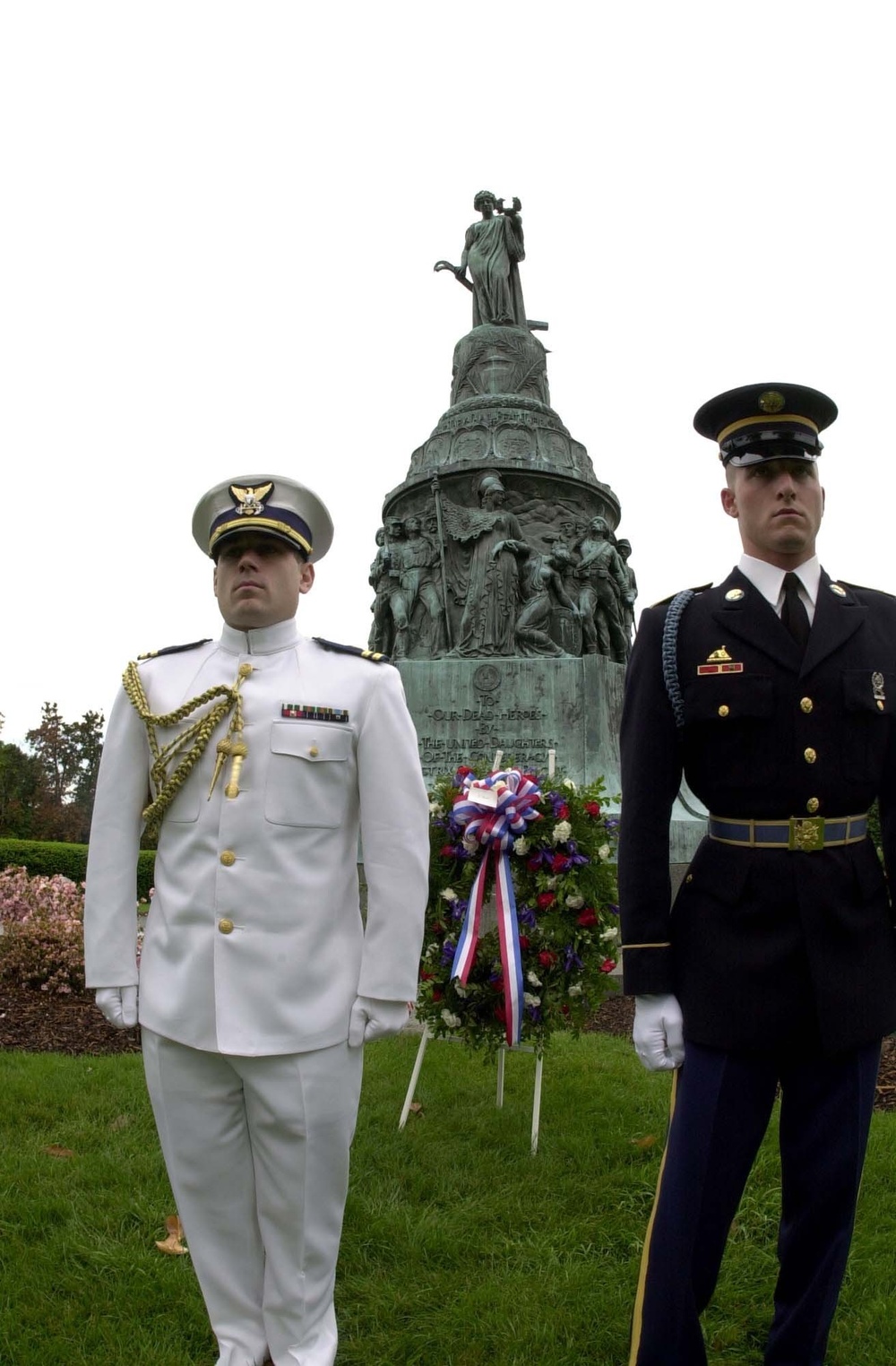 WREATH LAYING AT ARLINGTON NATIONAL CEMETERY