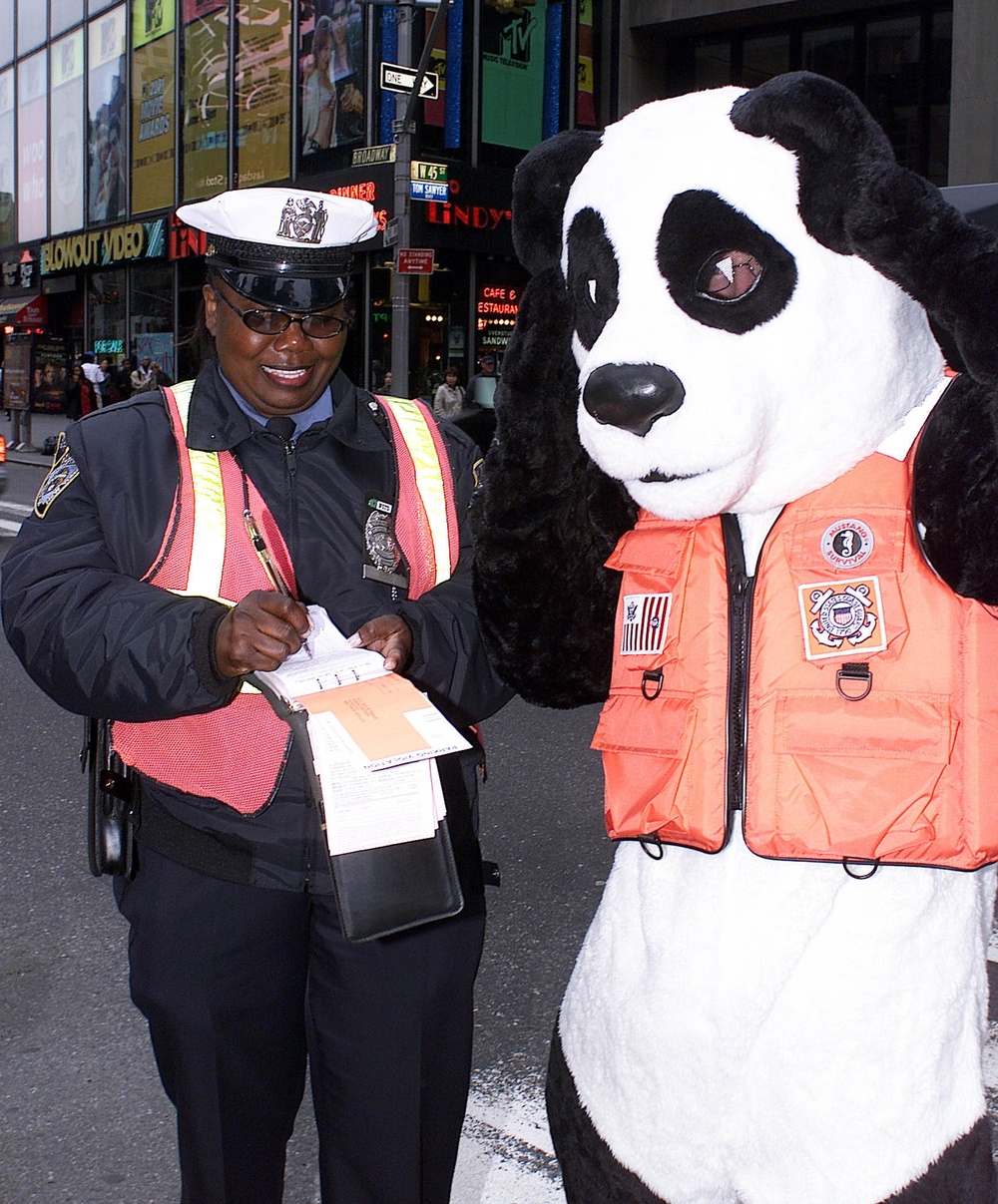 PFD PANDA GETTING A TICKET