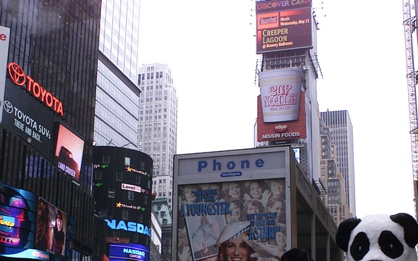 PFD PANDA IN TIMES SQUARE