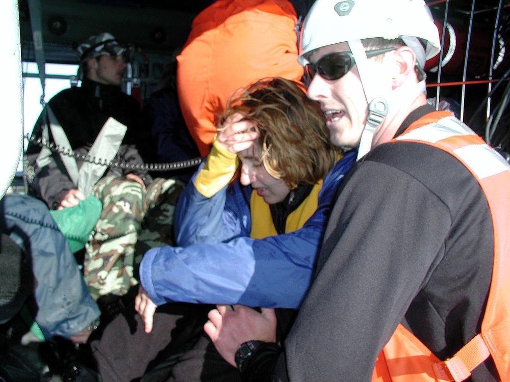 OHIO HIKERS RESCUED IN ALASKA