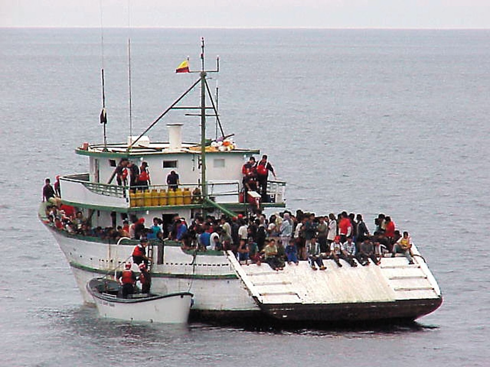 CGC THETIS MIGRANT INTERDICTION