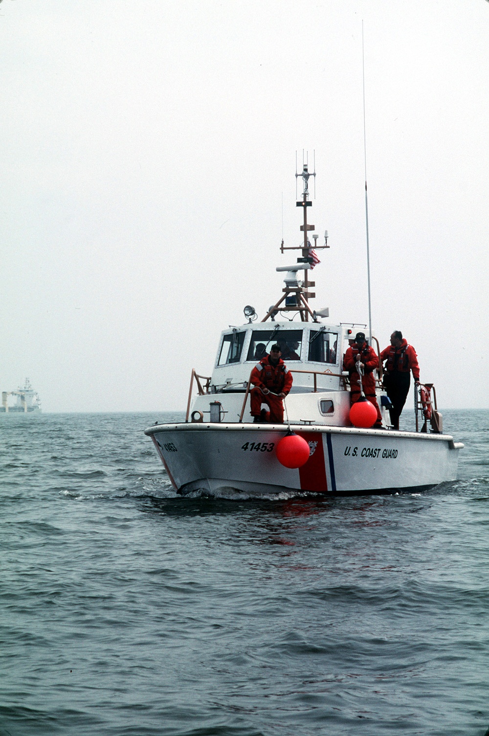 COAST GUARD BOARDING