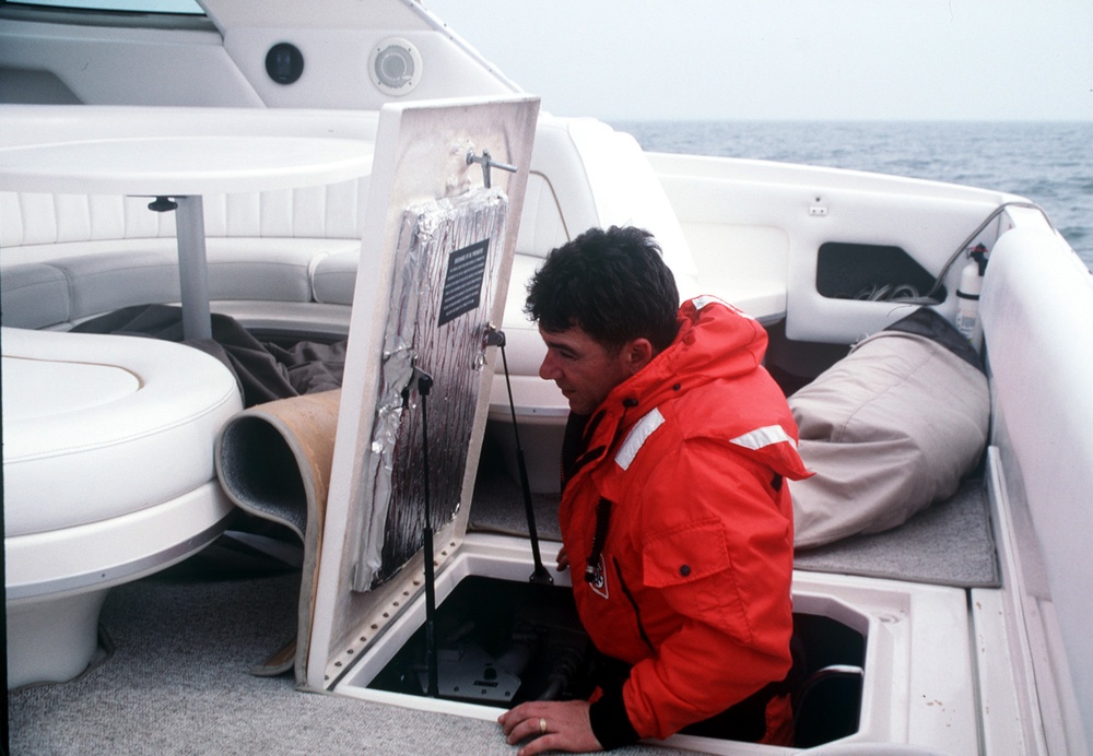 COAST GUARD BOARDING
