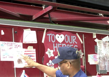 MASTER CHIEF PATTON VISITING WTC SITE