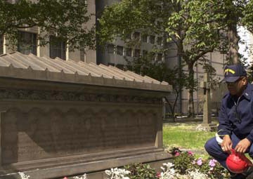 MASTER CHIEF PATTON VISITING WTC SITES