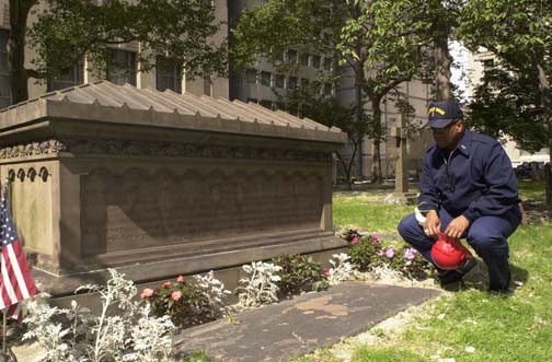 MASTER CHIEF PATTON VISITING WTC SITES