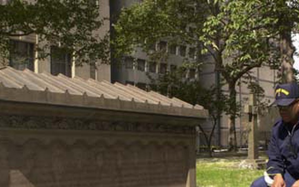 MASTER CHIEF PATTON VISITING WTC SITES