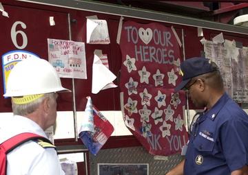 MASTER CHIEF PATTON VISITING WTC SITE