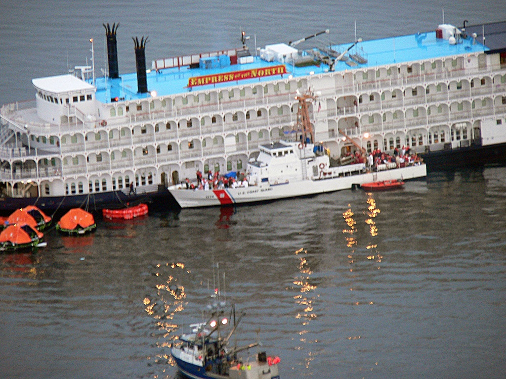 CRUISE SHIP EMPRESS OF THE NORTH, GROUNDING