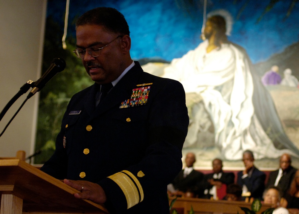 MEMORIAL SERVICE REMARKS FOR FALLEN COAST GUARDSMAN