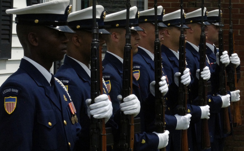 COAST GUARD CEREMONIAL HONOR GUARD FIRING PARTY