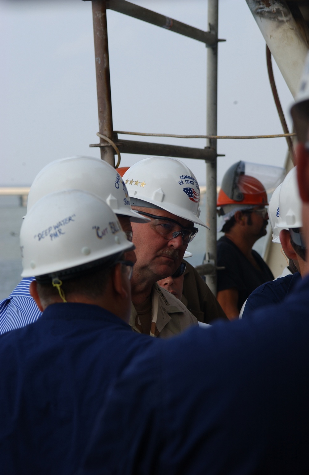 Commandant visit to Northrop Grumman Ship Systems, Pascagoula, Miss.