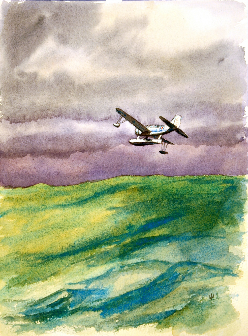 US Coast Guard Art Program 2005, Ob ID # 200510, "Where needed, we go," William Ellsworth (10 of 31)