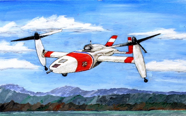 Eagle Eye with Hamilton Class Cutter by Will Ross