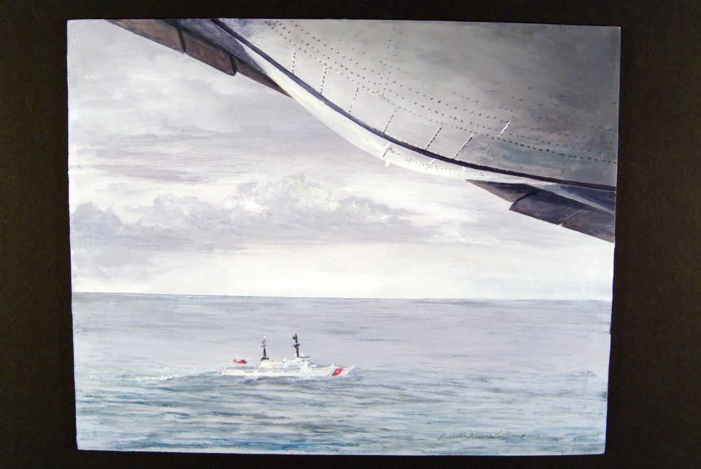 US Coast Guard Art Program 2004 Collection, Ob ID # 200432, &quot;Coast Guard Cutter Jarvis in the Bering Sea,&quot; Priscilla Messner-Patterson (32 of 39)