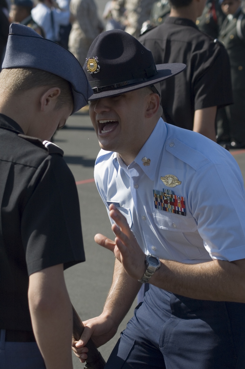 Cape May Company Commanders -- JROTC Competition