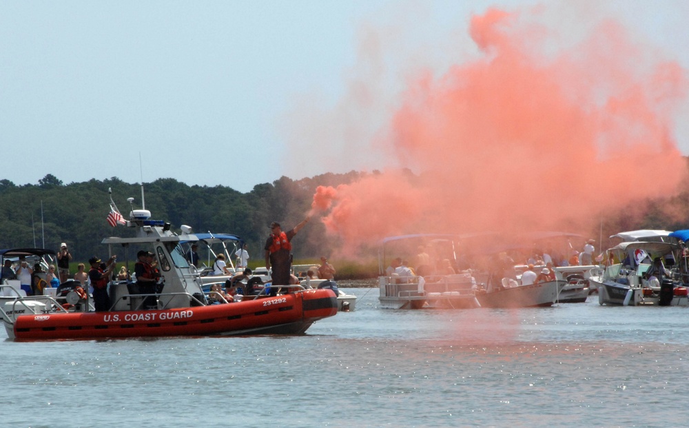 COAST GUARD STATION CHINCOTEAGUE PROVIDES SECURITY FOR PONY SWIM