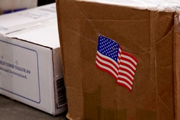 Postal Marines provide morale boost with mail call