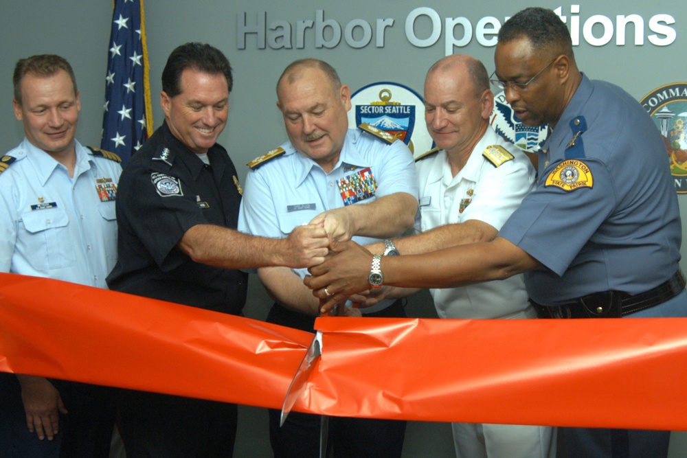 PUGET SOUND JOINT HARBOR OPERATIONS CENTER CEREMONY ( For Release)