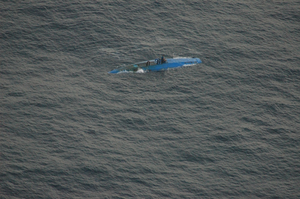 Coast Guard, Navy &amp; CBP Interdicts Drug-Laden Semi-Sub