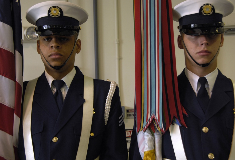 CAMSLANT CHANGE OF COMMAND CEREMONY