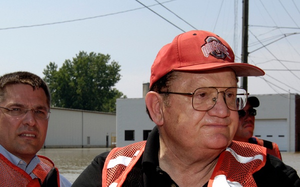 Congressman Gilmore inspects flood damaged Ottawa, Ohio
