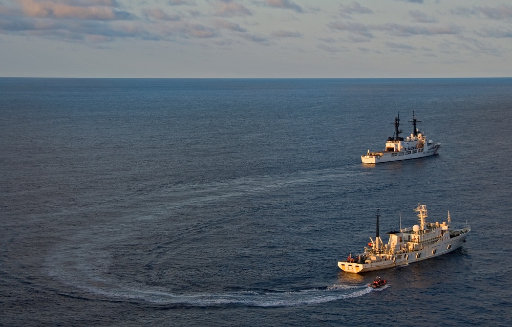 Boutwell transfers vessel suspected of high seas drift net fishing