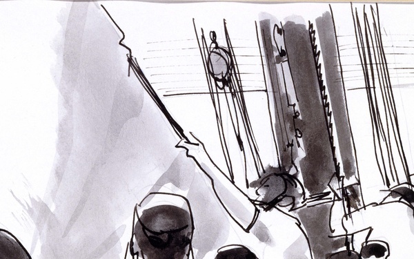 Setting Sail, Gloucester, Mass. by Art Weithas