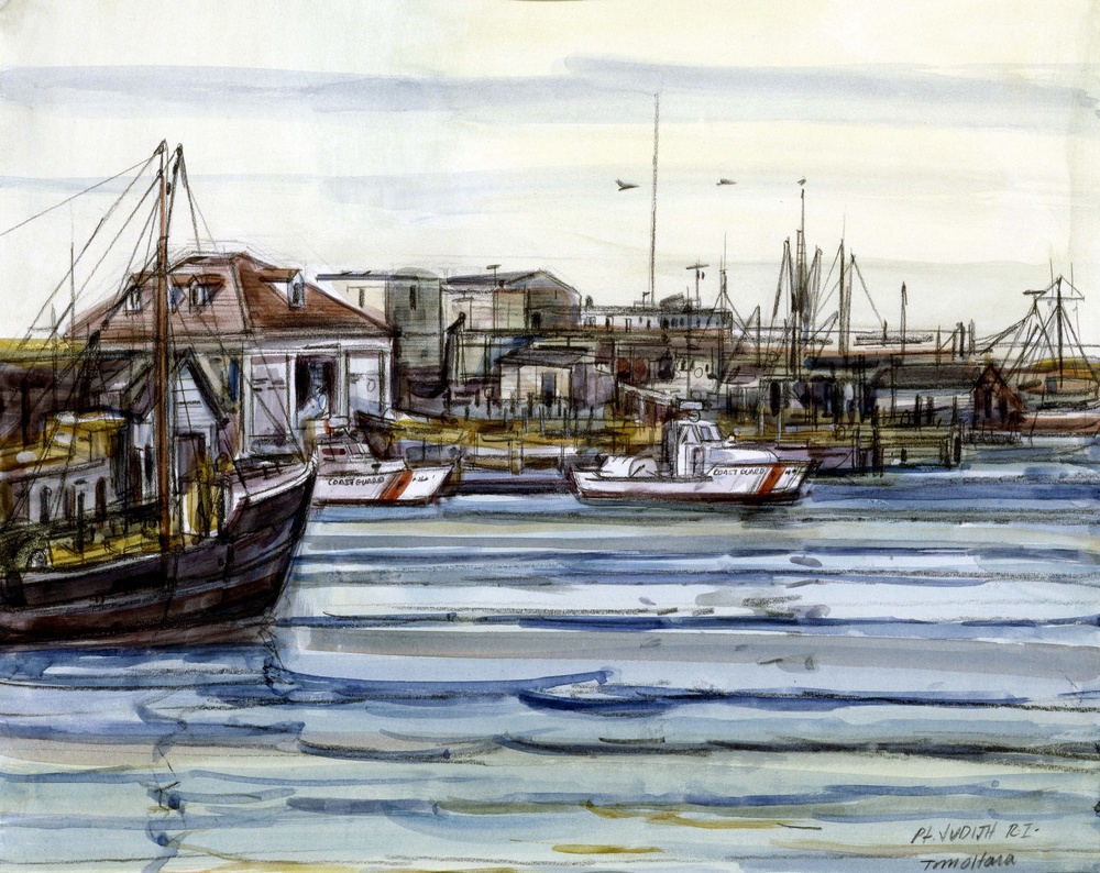 USCG Station Point Judith, RI by Thomas O'Hara