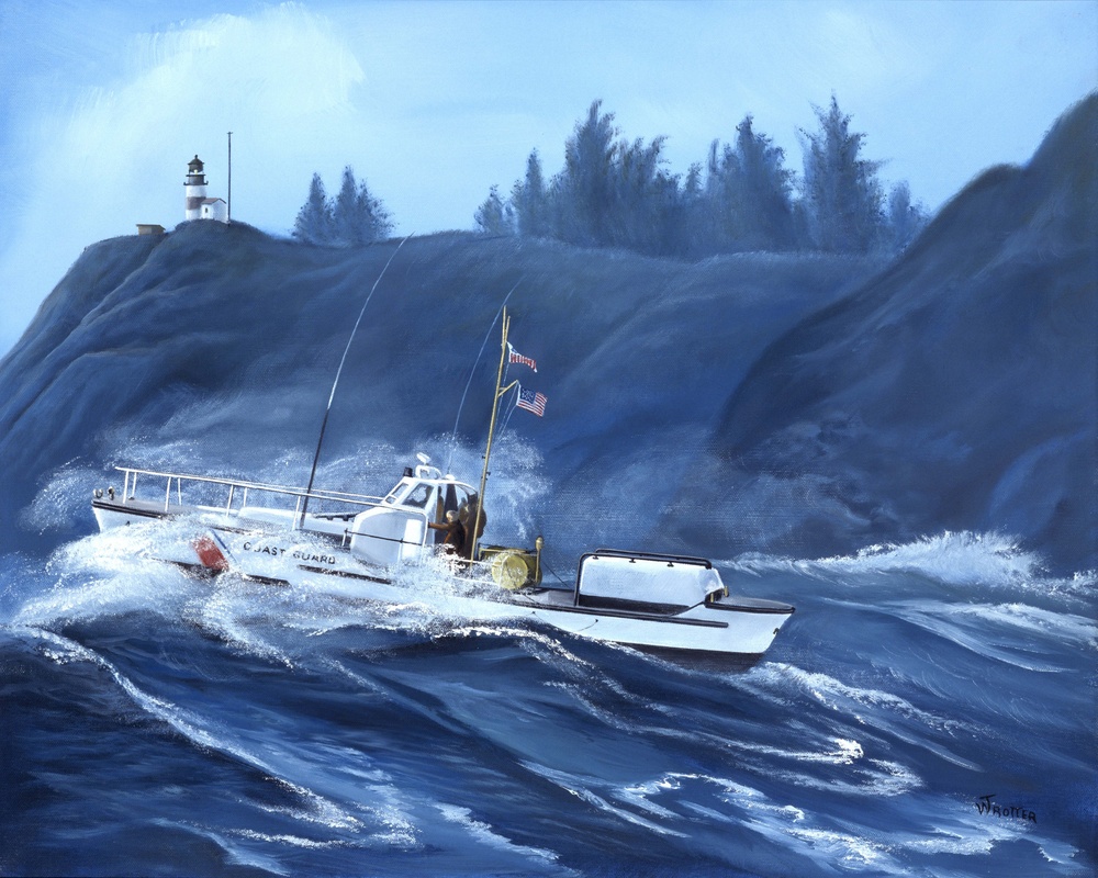 Breakers on the Columbia by William Trotter