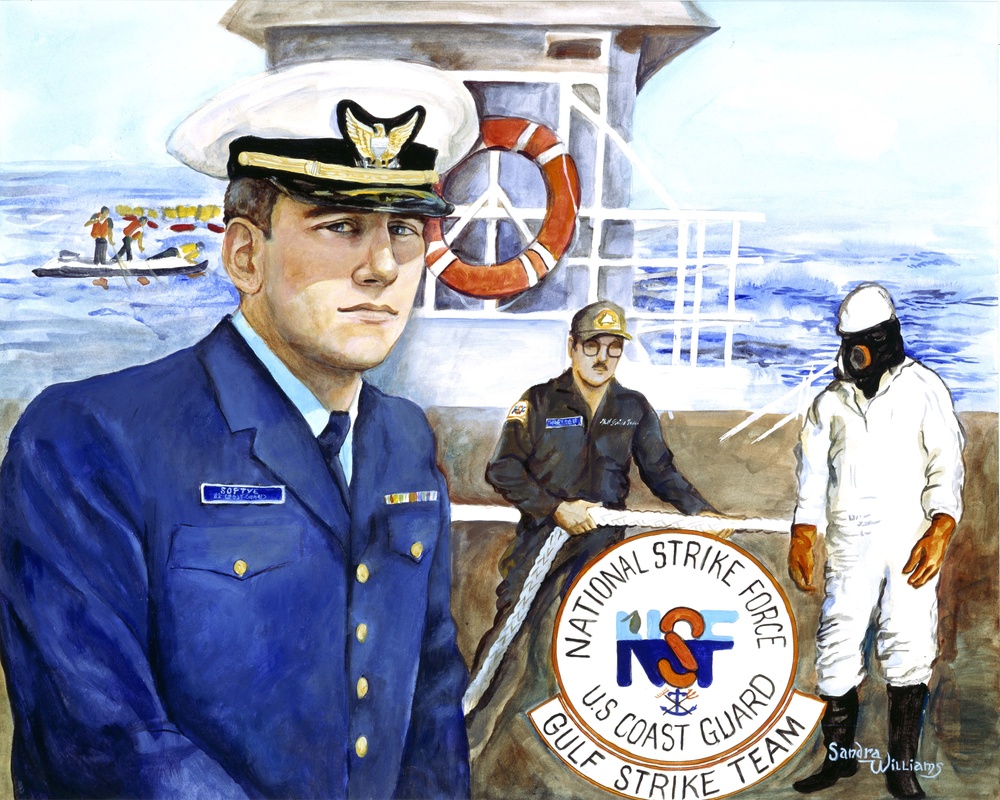 Lieutenant Commander, USCG by Sandra Williams