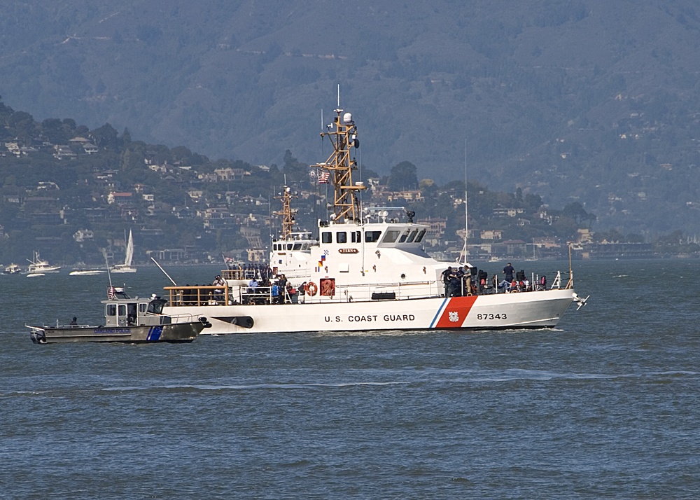 Coast Guard Cutter Tern Enforces Security Zone