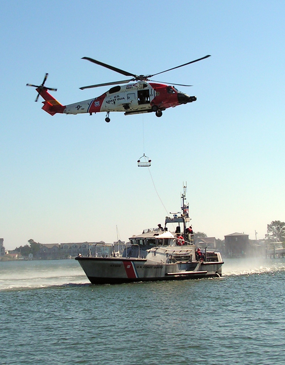 Coast Guard Search and Rescue Demonstration