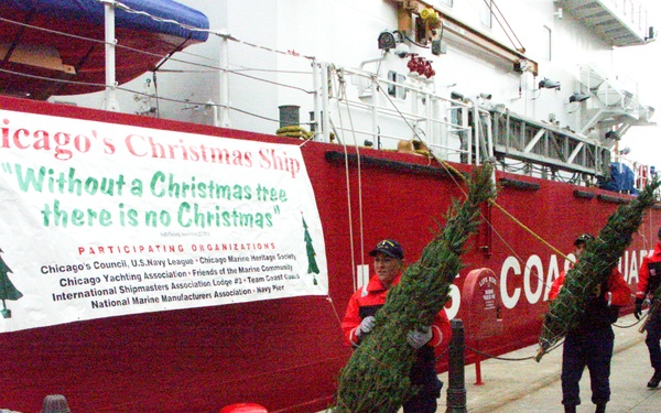 The Chicago Christmas Ship, AKA the Coast Guard Cutter Mackinaw (WLBB-30)