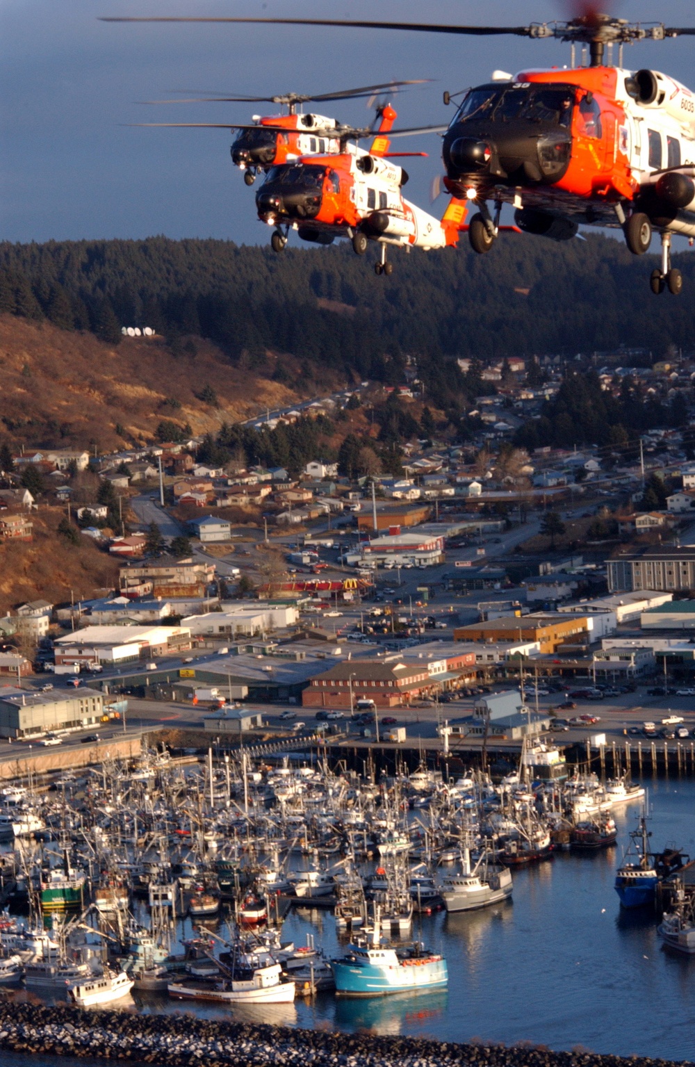 Coast Guard MH-60 Jayhawk helicopters