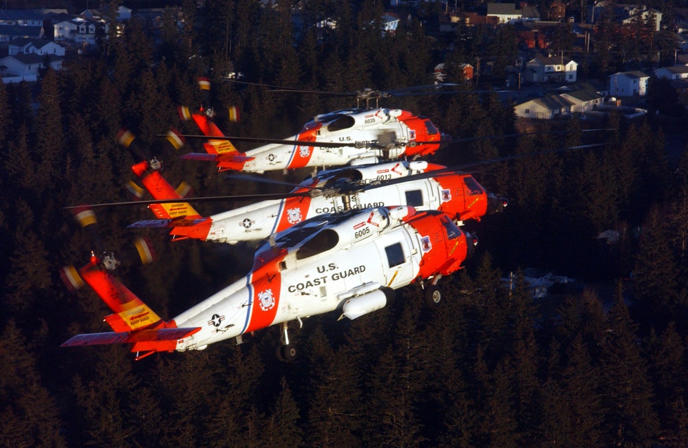 MH-60 Jayhawk helicopters