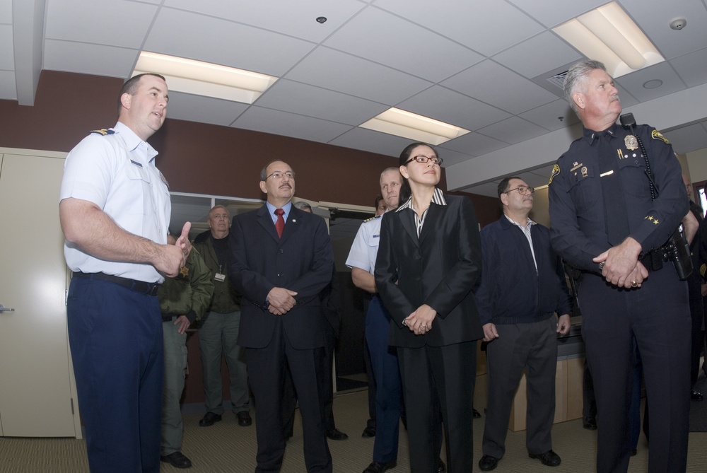 Tour of New Command Center, Sector LA-LB