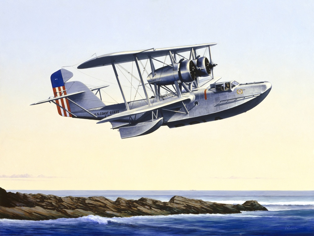 Hall PH-2 Flying Lifeboat,1936 by Gerard Provenza